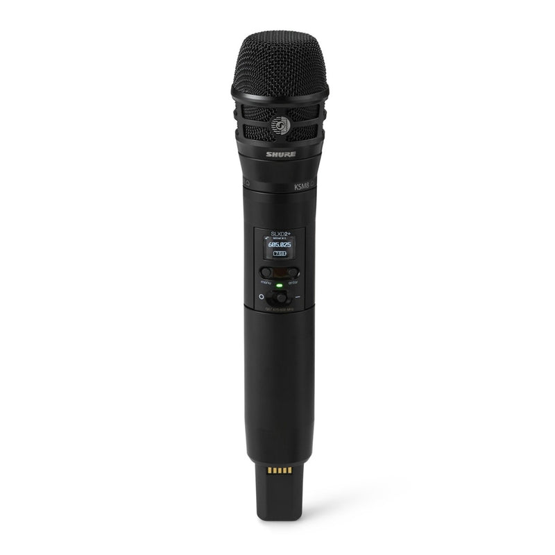 Shure SLXD24+/N8C Wireless Handheld System with Nexadyne NXN8/C - CH38/CH70