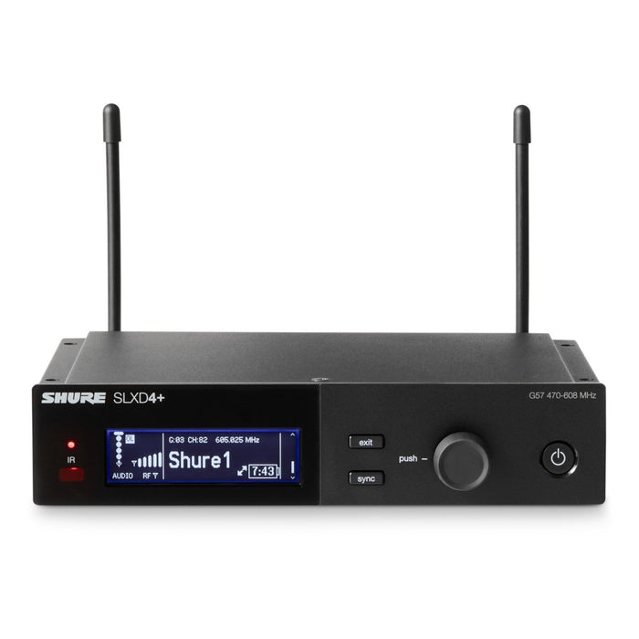 Shure SLXD24+/N8C Wireless Handheld System with Nexadyne NXN8/C - CH38/CH70