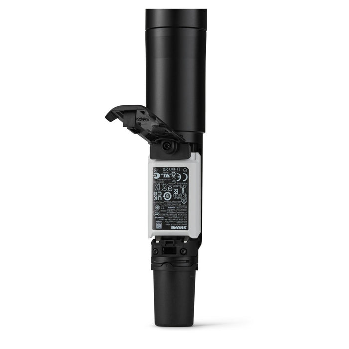 Shure SLXD24D+/N8C Dual Wireless Handheld System with Nexadyne™ 8/C Microphones – CH38/CH70