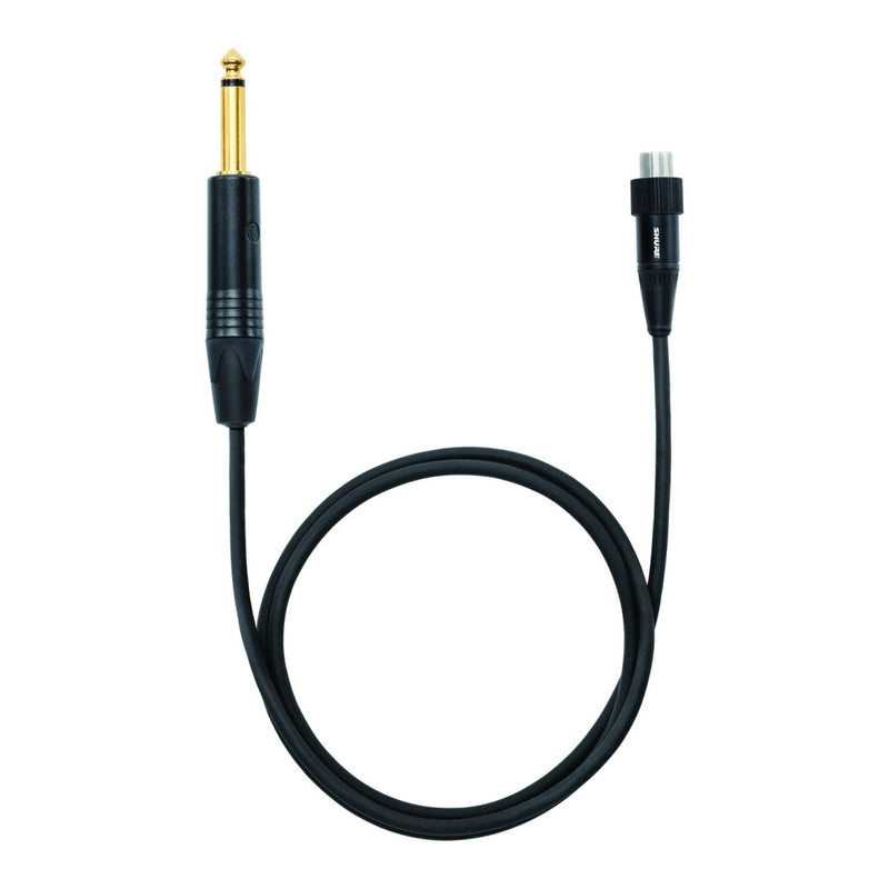 Shure SLXD14D+ Dual Wireless Bodypack System with WA305 Instrument Cables – CH38/CH70