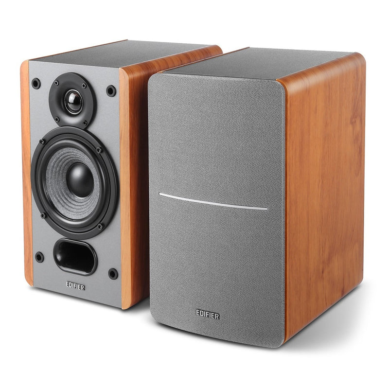 Edifier P12 Passive Bookshelf Speakers - Pair - Brown