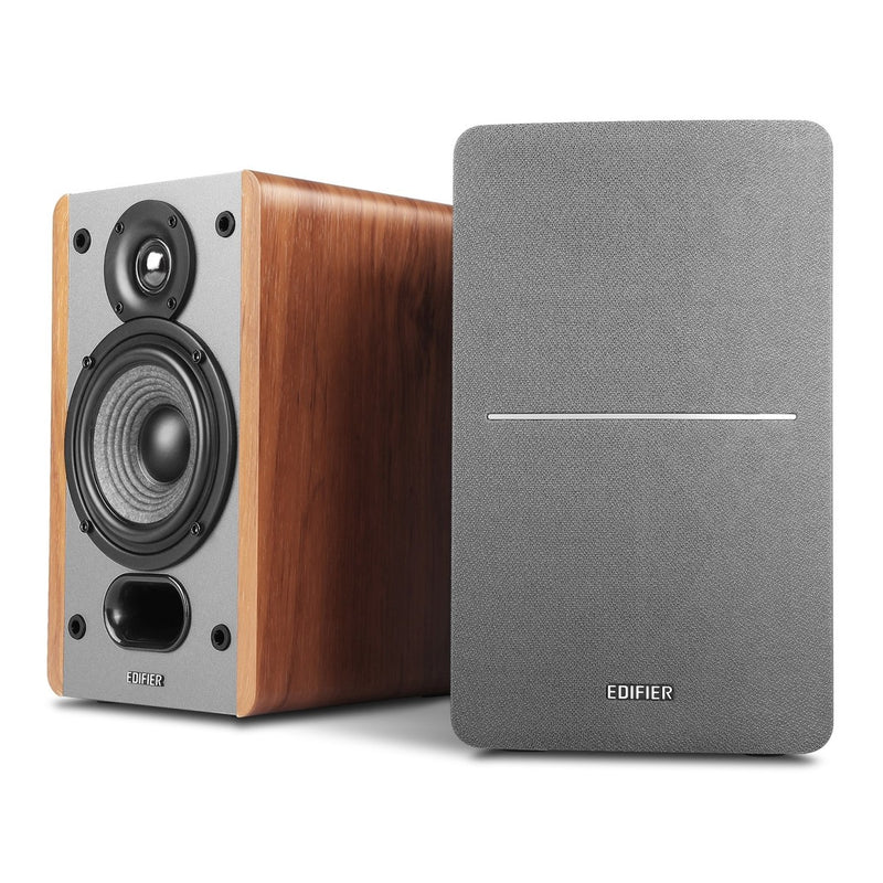 Edifier P12 Passive Bookshelf Speakers - Pair - Brown