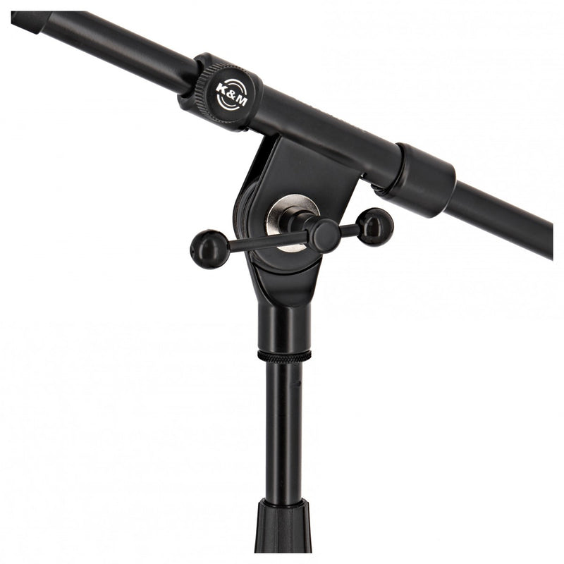 K&M 25900 Low-Level Telescopic Microphone Boom Stand