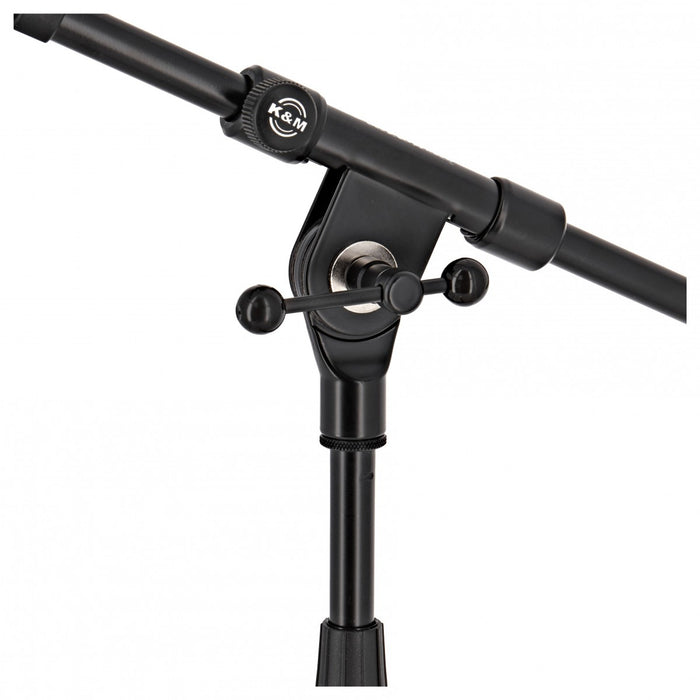 K&M 25900 Low-Level Telescopic Microphone Boom Stand