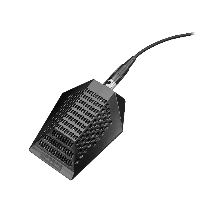 Audio Technica PRO44 Unidirectional Condenser Boundary Microphone - Black