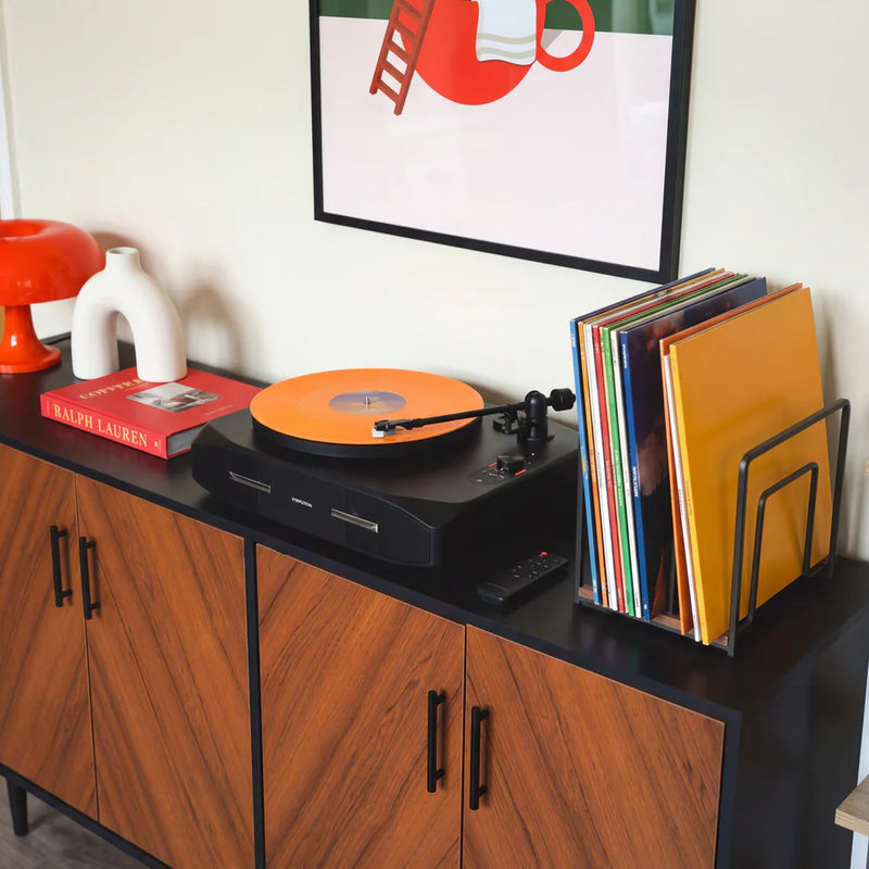 Steepletone Mayfair Fully Automatic Bluetooth Record Player with Built-In Speakers