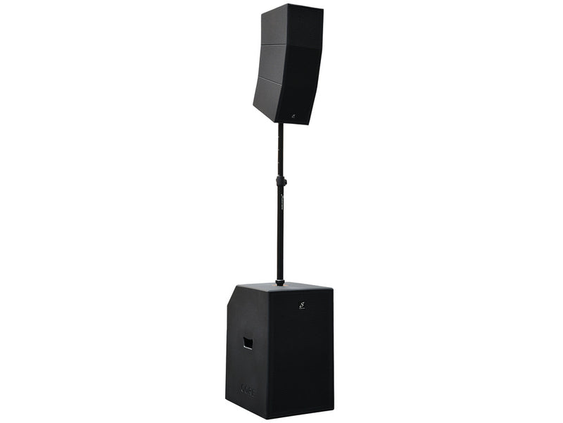 Studiomaster CORE 151 15" Active Curved Array PA Speaker System + DSP Mixer