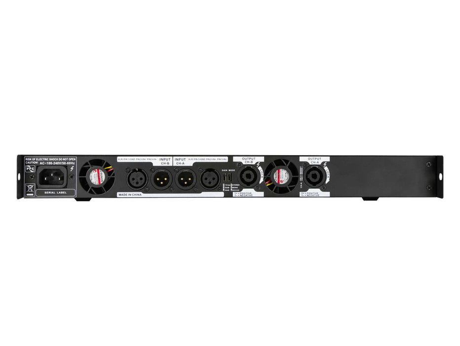 Studiomaster HX2-500 2-Channel 1U Digital Power Amplifier (2 x 425W @ 4 Ohms)