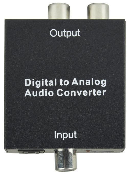 Digital Optical to Line Level Audio Converter