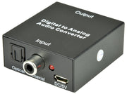Digital Optical to Line Level Audio Converter