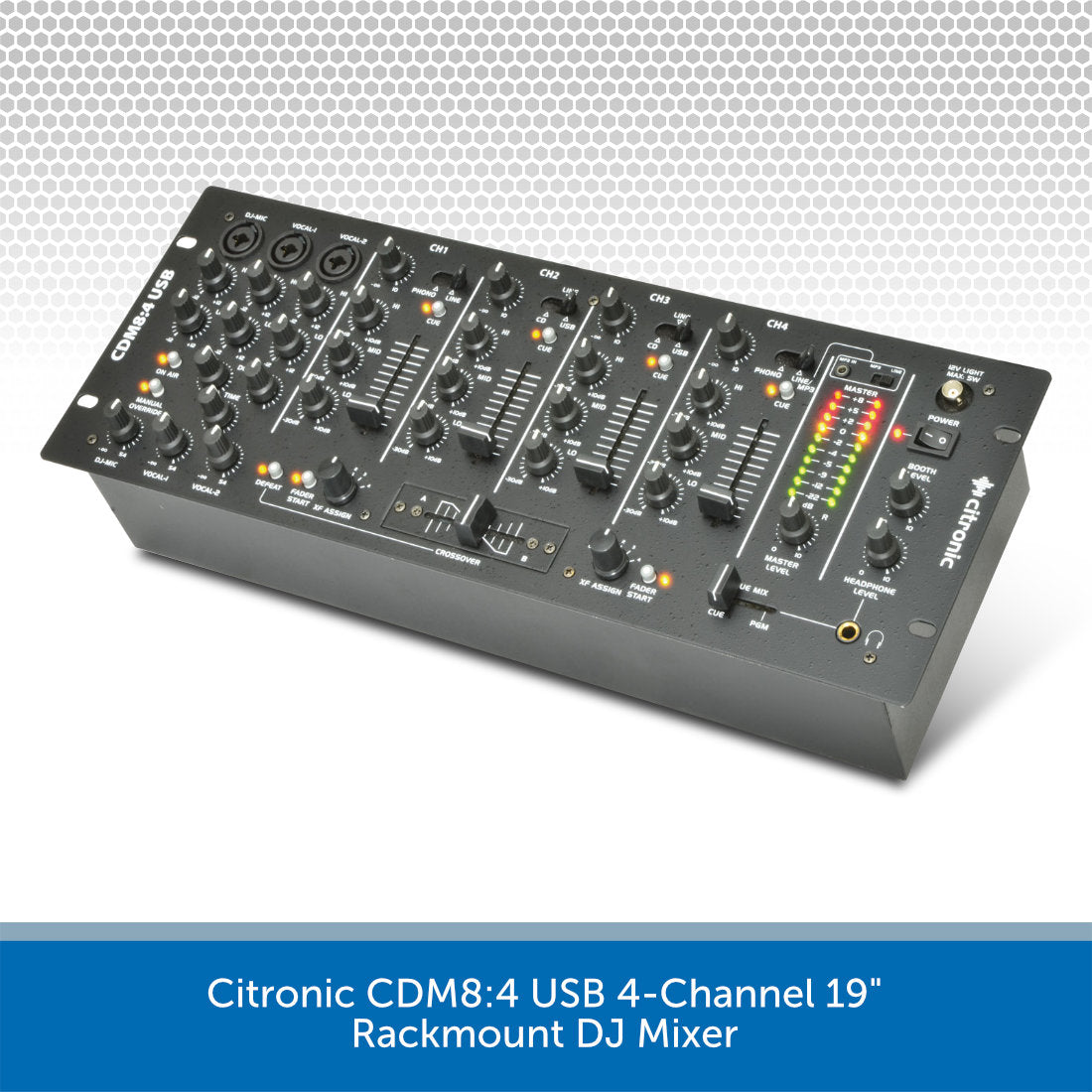 Citronic CDM8:4 USB 4-Channel 19