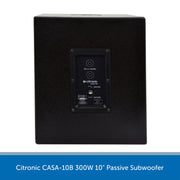 Citronic CASA-10B 10" 300W Passive Subwoofer