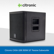 Citronic CASA-10B 10" 300W Passive Subwoofer