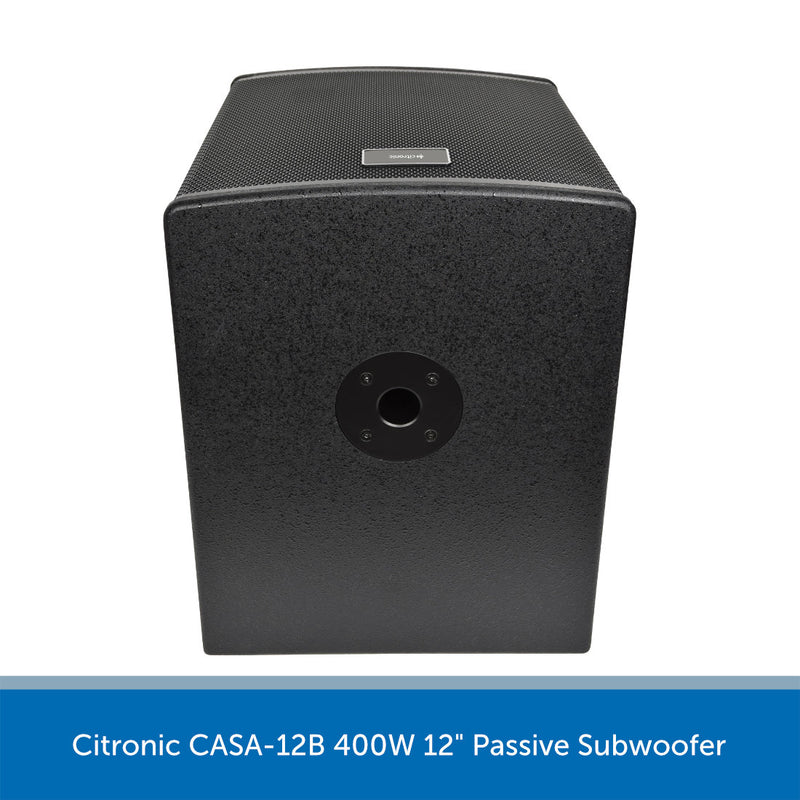 Citronic CASA-12B 12" 400W Passive Subwoofer