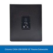 Citronic CASA-15B 15" 500W Passive Subwoofer