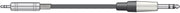 High-Quality 6.35mm Jack to 3.5mm Jack TRS Stereo Audio Cable