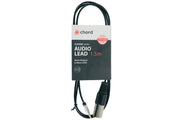 3.5mm Stereo Jack to XLR Male Audio Cable, Stereo into Mono 
