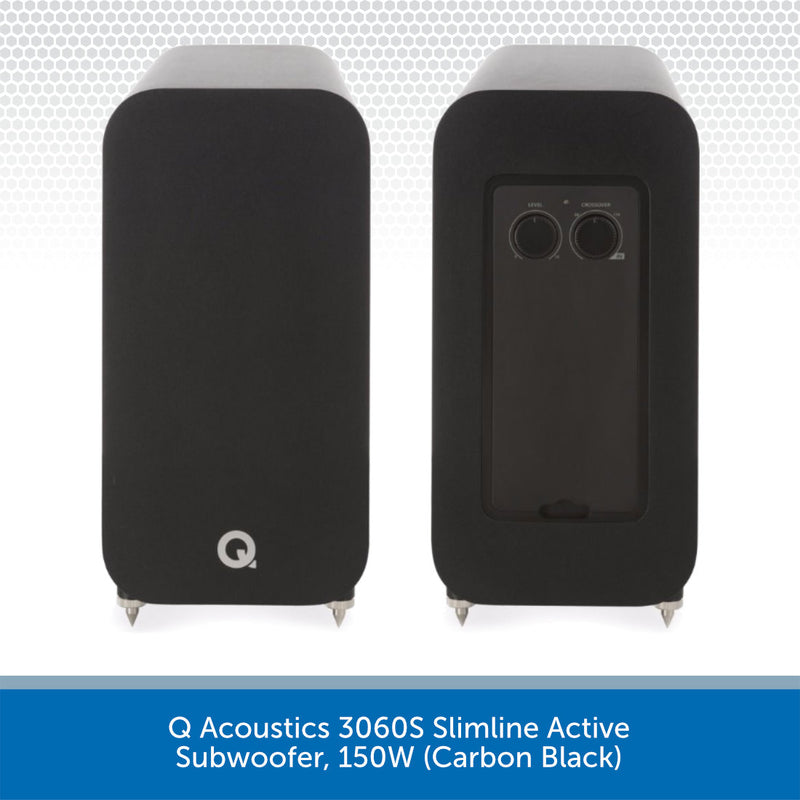 Q Acoustics E120 Bluetooth & DAB Wall Panel, Ceiling Speakers & Q Acoustics 3060 Subwoofer