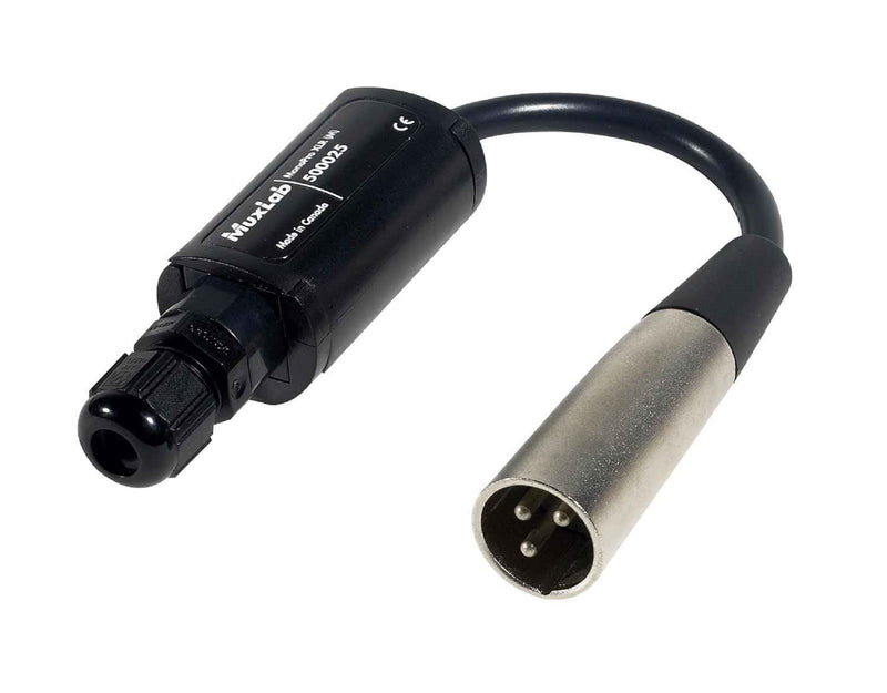 MUXLAB MonoPro XLR - CAT5e and CAT6 Audio Extension Balun
