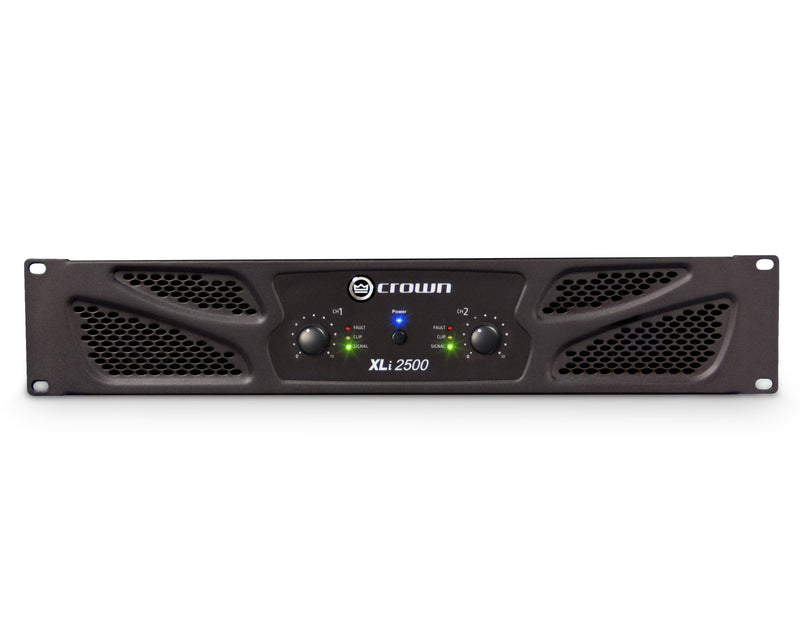 Crown XLi 2500 Power Amplifier, 2 x 750W @ 4 Ohms