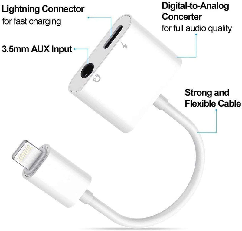 AudioKraft Konnect Series | Lightning to 3.5mm Jack Adaptor for iOS Devices