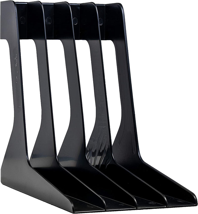 Audio Anatomy 12" Vinyl Record Stand, Holds 40 Records - Black, White or Orange