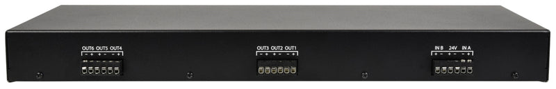 Adastra AT6 6-Way 100V Volume Attenuator with A/B Source Selection