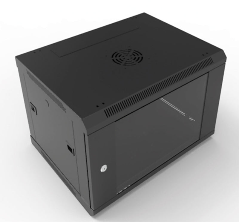 19" Rack Mount Cabinets - Lockable Door - Tamper Proof - 450mm or 600mm Deep