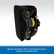 Bowers & Wilkins AM-1 High-Performance Outdoor Speakers (Pair)