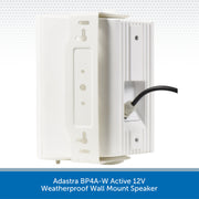 Adastra BP4A-W Active 12V Weatherproof Wall Mount Speaker