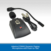 Adastra COM41 Dynamic Paging Microphone with Push-to-Talk
