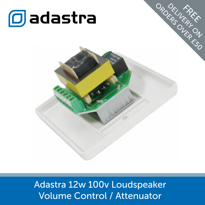 Adastra 100v 12w Loudspeaker Volume Control / Attenuator