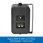 Showing the back of a Adastra B30V-B