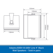 Diagram for a Adastra B30V-B