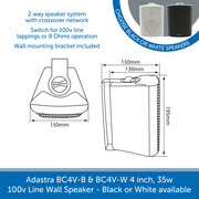 Adastra BC4V-B & BC4V-W