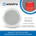 Adastra CF-5D 5.25 inch 100V Ceiling Speaker with Fire Dome included
