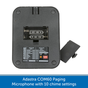 Adastra COM60 battery compartment 