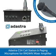 Showing the base of a adastra CS4 call station