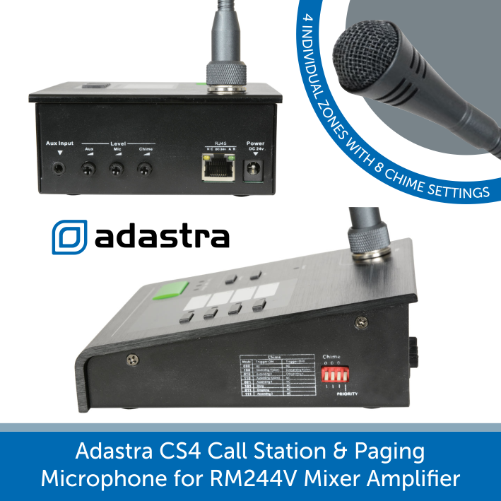 Showing the base of a adastra CS4 call station