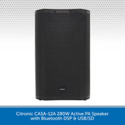 Citronic 1060W 2.1 System with CASA-12A Speakers and CASA-15BA Subwoofer