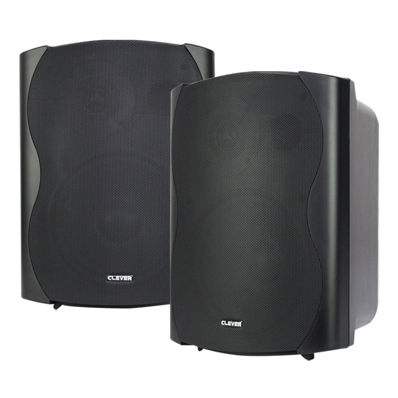 Clever Acoustics BGS Series Wall Mount Speakers - 100V or 8 Ohms, Black or White