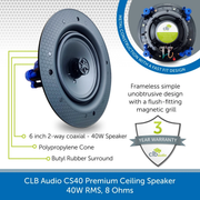 CLB Audio CS40 In-Ceiling Speaker