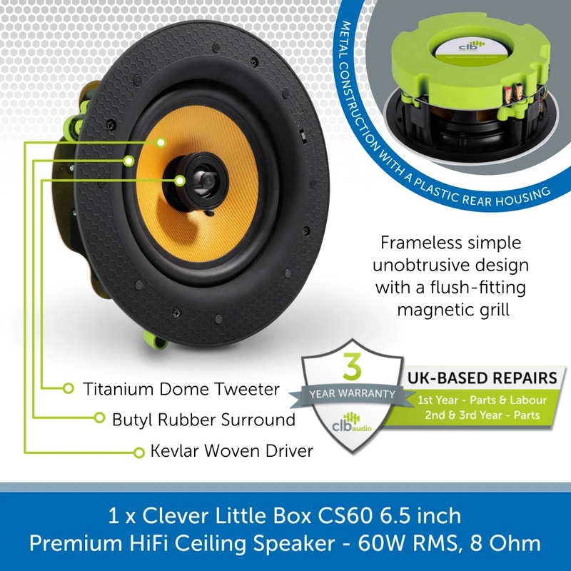 CLB Audio CS60 Ceiling Speakers