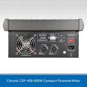 Citronic CSP-408 400W Compact Powered Mixer