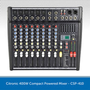 Citronic 400W Compact Powered Mixer - CSP-410