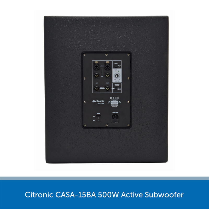 Citronic CASA-15BA rear