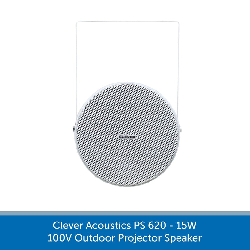 Clever Acoustics PS 620 15W 100V Outdoor Projector Speaker