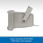 Side of a Clever Acoustics SP 30 100V 30W Music Horn Speaker