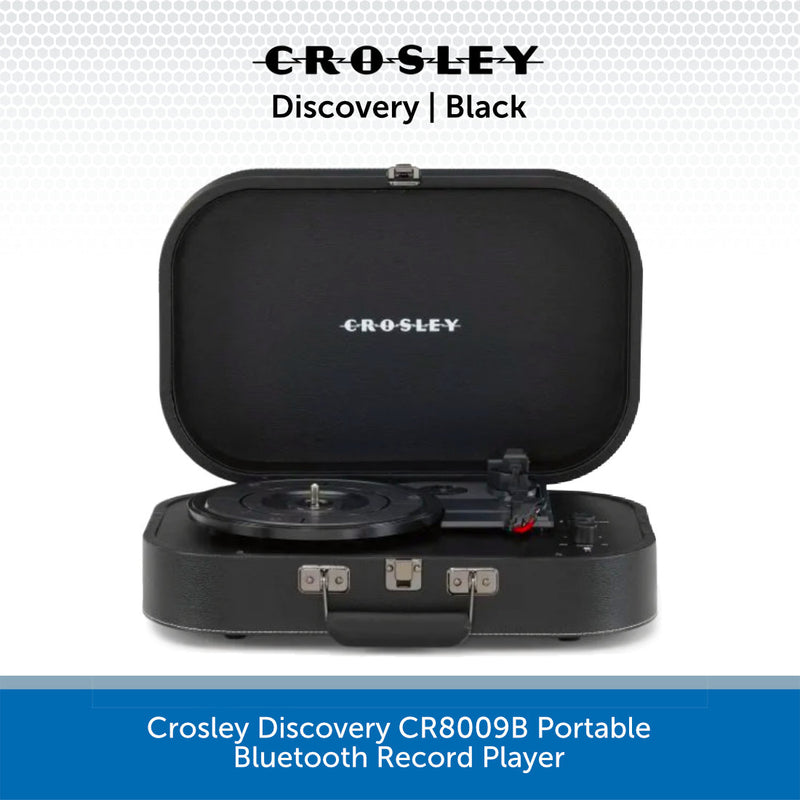 Crosley Discovery CR8009B Portable Bluetooth Record Player