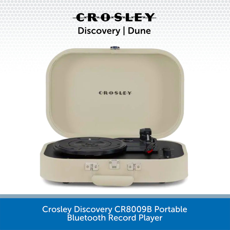 Crosley Discovery CR8009B Portable Bluetooth Record Player